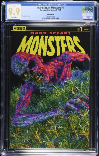 Mark Spears Monsters #1 CGC 9.9 6th Print