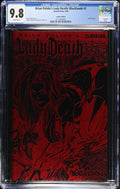 Brian Pulido's Lady Death: Blacklands #1 CGC 9.8 Red Foil Leather Edition