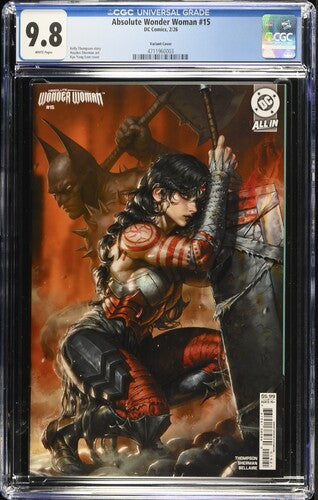 Absolute Wonder Woman #15 CGC 9.8 KyuYong Eom Variant