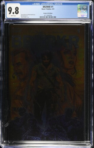 BRZRKR #1 CGC 9.8 Mark Brooks Foil Variant