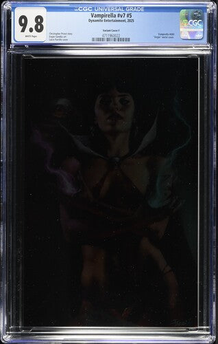 Vampirella #5 CGC 9.8 Lucio Parrillo "Virgin" Metal Variant