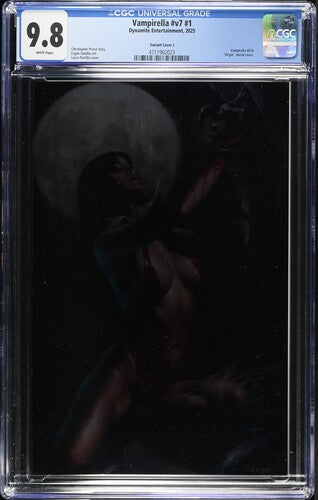 Vampirella #1 CGC 9.8 Lucio Parrillo "Virgin" Metal Variant