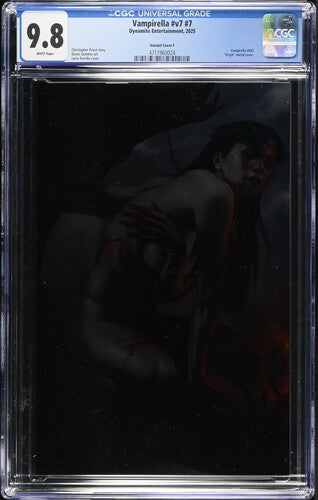 Vampirella #7 CGC 9.8 Lucio Parrillo "Virgin" Metal Variant