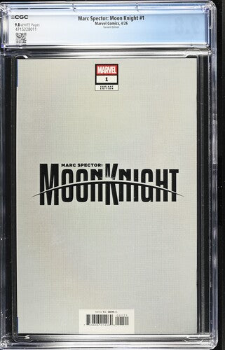 Marc Spector: Moon Knight #1 CGC 9.8 Ryan Stegman Foil Variant