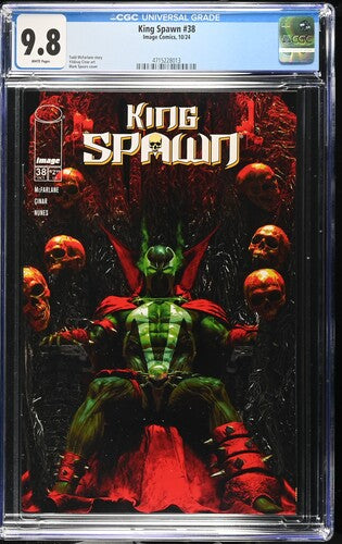 King Spawn #38 CGC 9.8 Mark Spears
