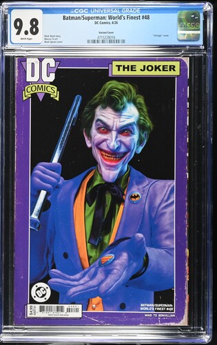 Batman/Superman: World's Finest #48 CGC 9.8 Mark Spears Variant