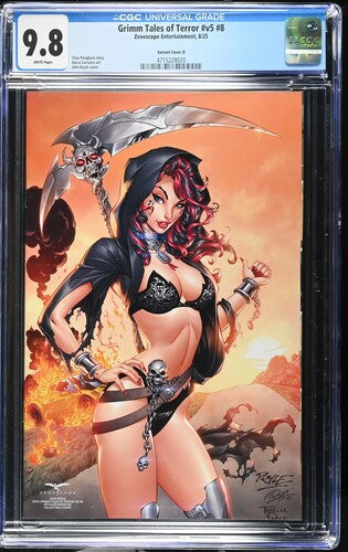 Grimm Tales of Terror V5 #8 CGC 9.8 1:20 John Royle Variant