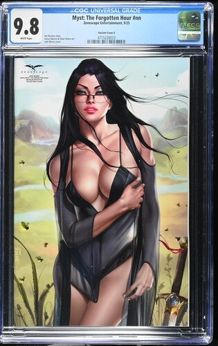 Myst: The Forgotten Hour #NN CGC 9.8 1:20 Josh Burns Variant