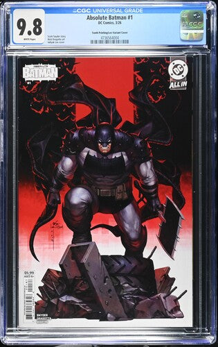 Absolute Batman #1 CGC 9.8 10th Printing InHyuk Lee