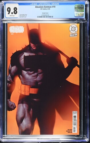Absolute Batman #19 CGC 9.8 Cover B Ben Oliver Variant