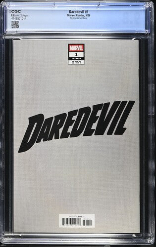 Daredevil #1 CGC 9.8 Ryan Stegman Foil Variant