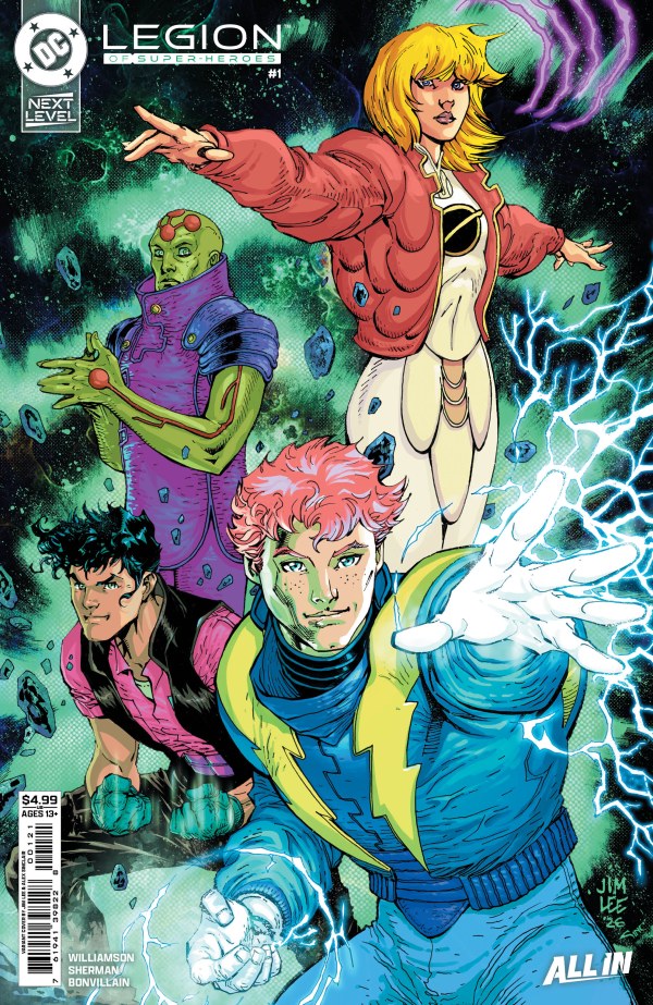 Legion of Super-Heroes #1 Cover B Jim Lee Variant