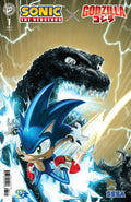Sonic the Hedgehog x Godzilla #1 Cover D Clayton Crain Variant