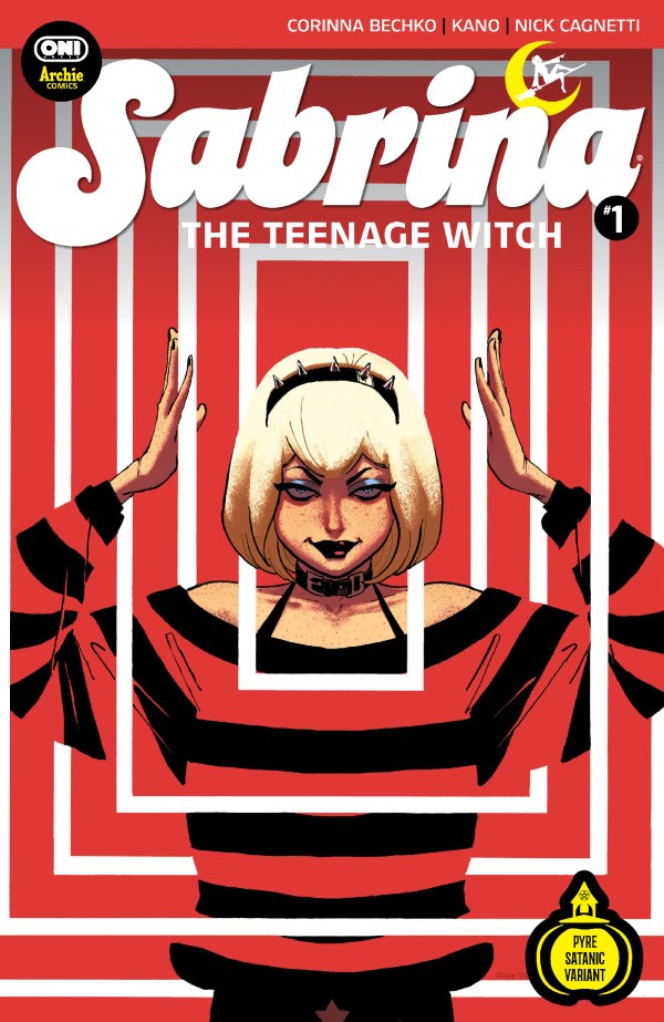 Sabrina the Teenage Witch #1 Cover W Chloe Brailsford Pyre Satanic Midnight Release Variant