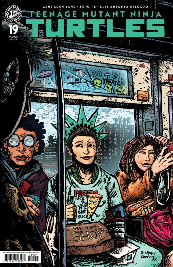 Teenage Mutant Ninja Turtles #19 Cover B Ben Bishop Variant