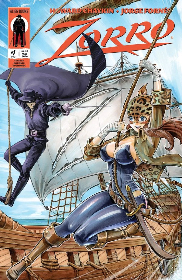 Zorro #1 Cover D Rodrigo Yoshimiya Variant