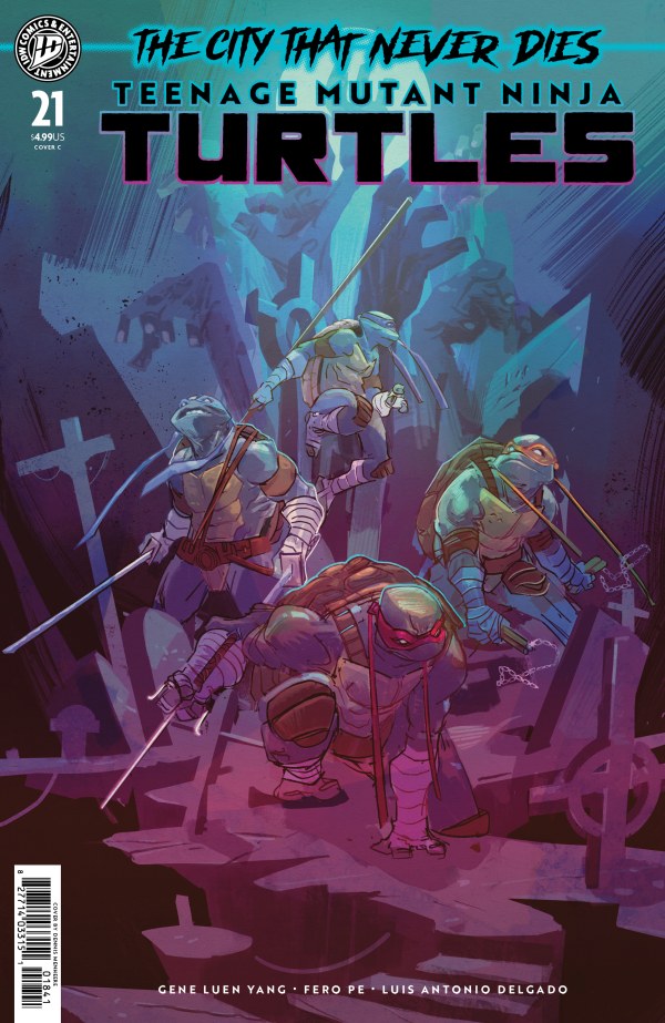 Teenage Mutant Ninja Turtles #21 Cover C Dennis Menheere Variant