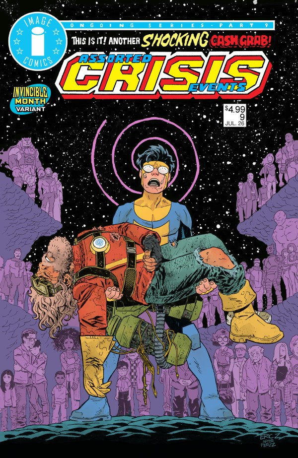 Assorted Crisis Events #9 Cover C Eric Zawadzki Invincible Team-Up Variant