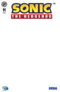 Sonic the Hedgehog #91 Cover D Blank Variant