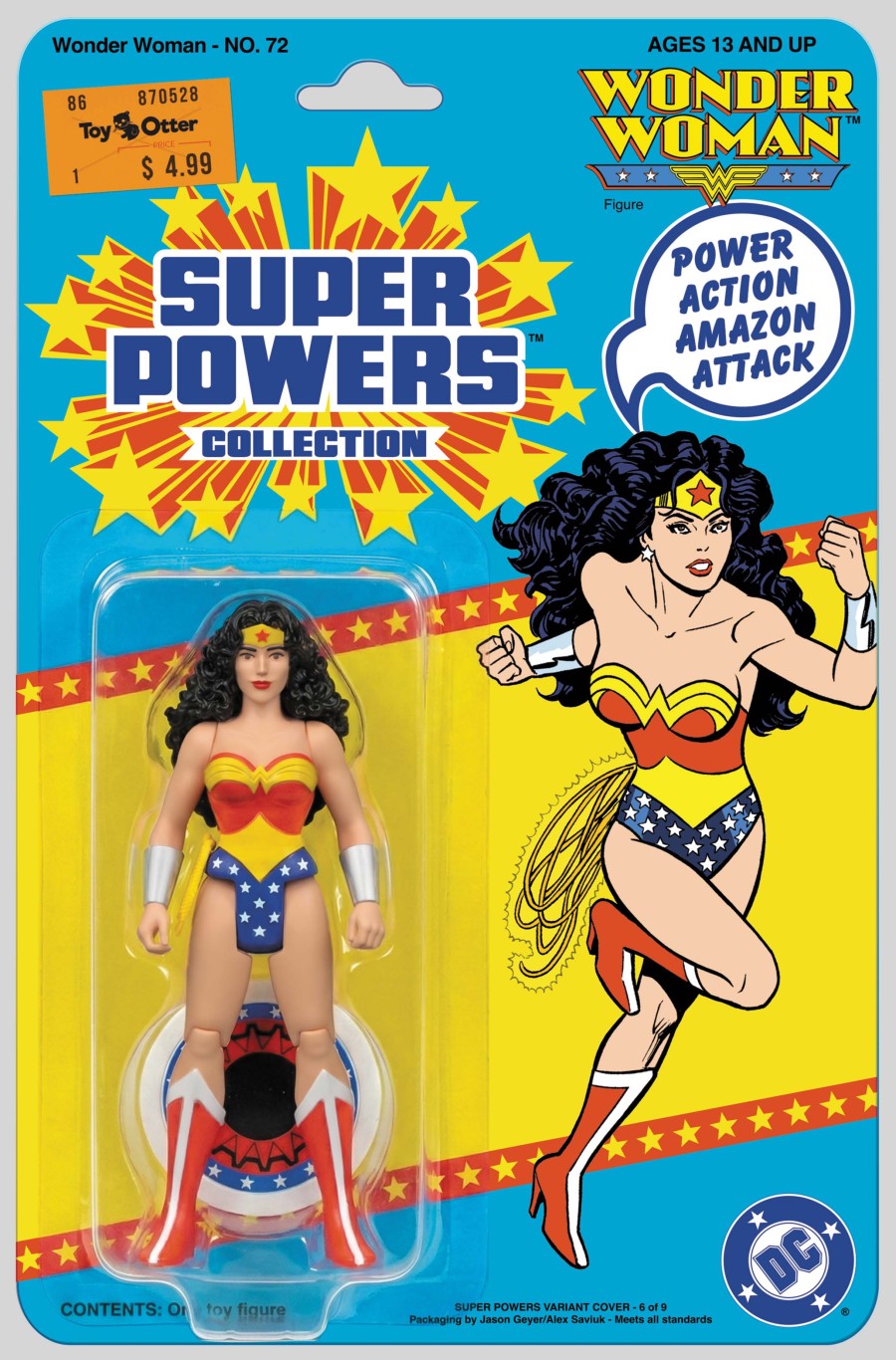 Wonder Woman #72 Facsimile Edition 2026 Jason Geyer Super Powers Variant