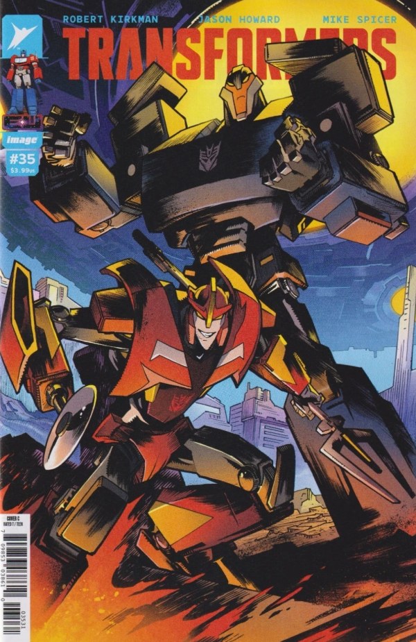 Transformers #35 Cover C Jason Howard Connecting Variant