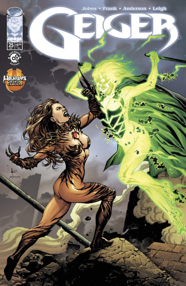 Geiger #25 Cover F Gary Frank Witchblade Team-Up Variant