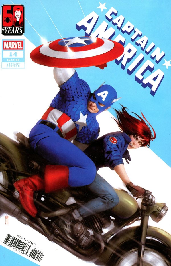 Captain America #14 Miguel Mercado Mary Jane Watson Variant