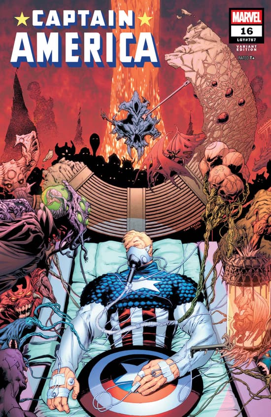 Captain America #16 Tony Parker Variant