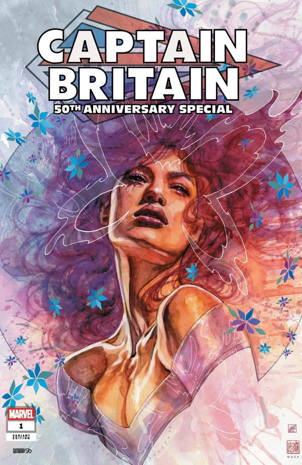 Captain Britain 50th Anniversary Special #1 David Mack Variant