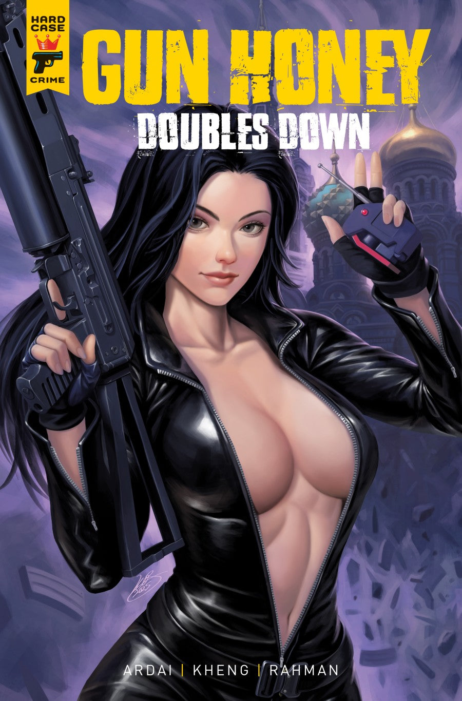 Gun Honey: Doubles Down #4 Cover F Leos Ng Variant
