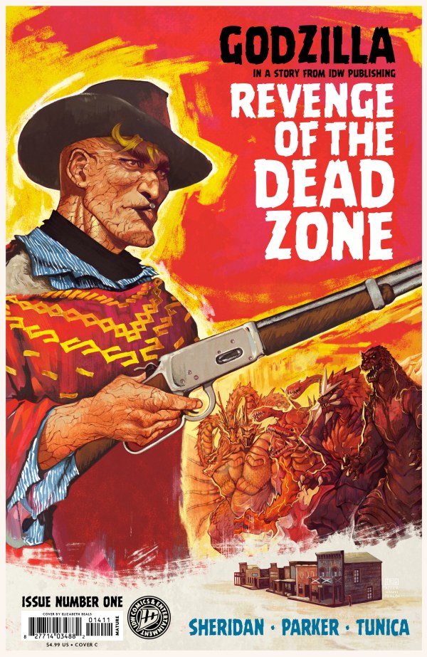 Godzilla: Revenge of the Deadzone #1 Cover C Elizabeth Beals Movie Homage Variant