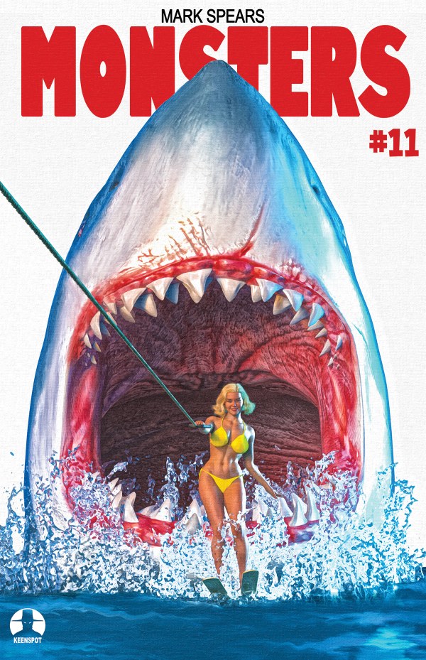 Mark Spears Monsters #11 Cover C Mark Spears Shark Week Jaws 2 Variant
