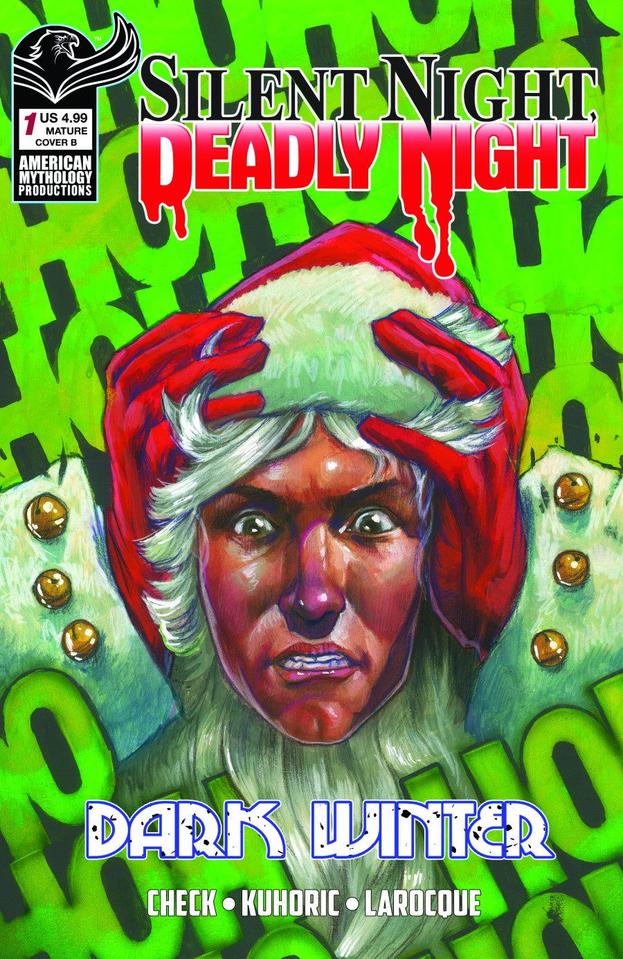 Silent Night, Deadly Night: Dark Winter #1 Cover B Paul Maitland Variant