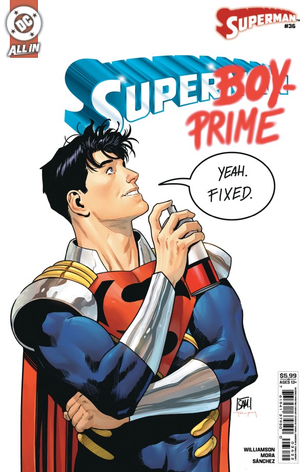 Superman #36 2nd Printing Daniel Sampere