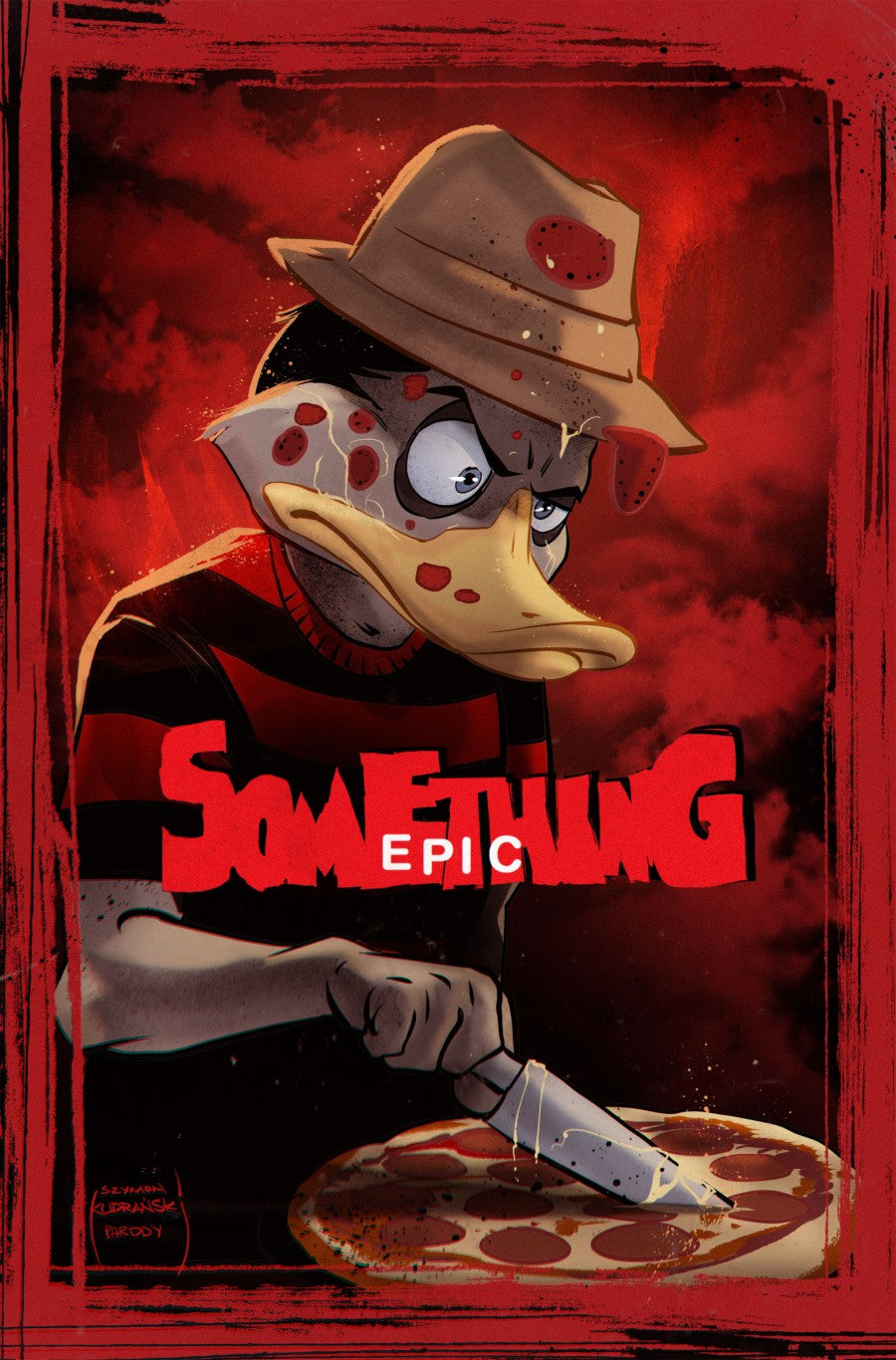 Something Epic #14 Cover B Szymon Kudrański Nightmare on Elm Street Homage Variant