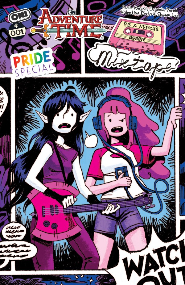 Adventure Time Pride Special: PB & Marcy's Infinite Mixtape #1 Cover B Chan Variant