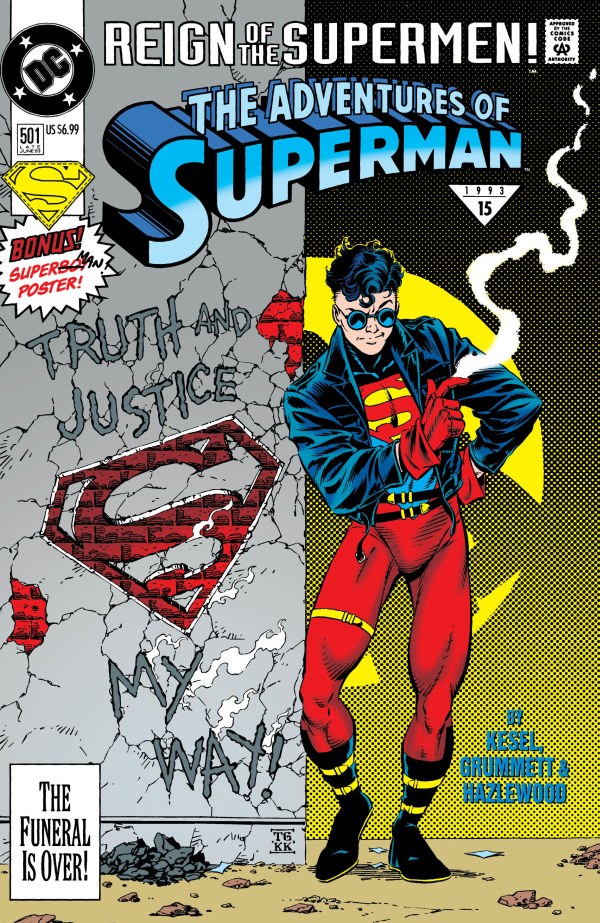 The Adventures of Superman #501 Facsimile Edition 2026 Foil Variant