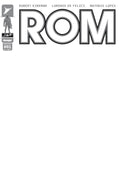 Rom Special #1 Cover E Blank Variant