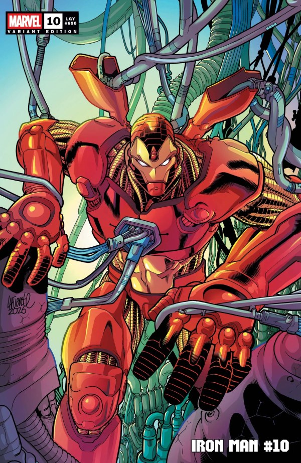 Iron Man #10 David Lafuente Variant
