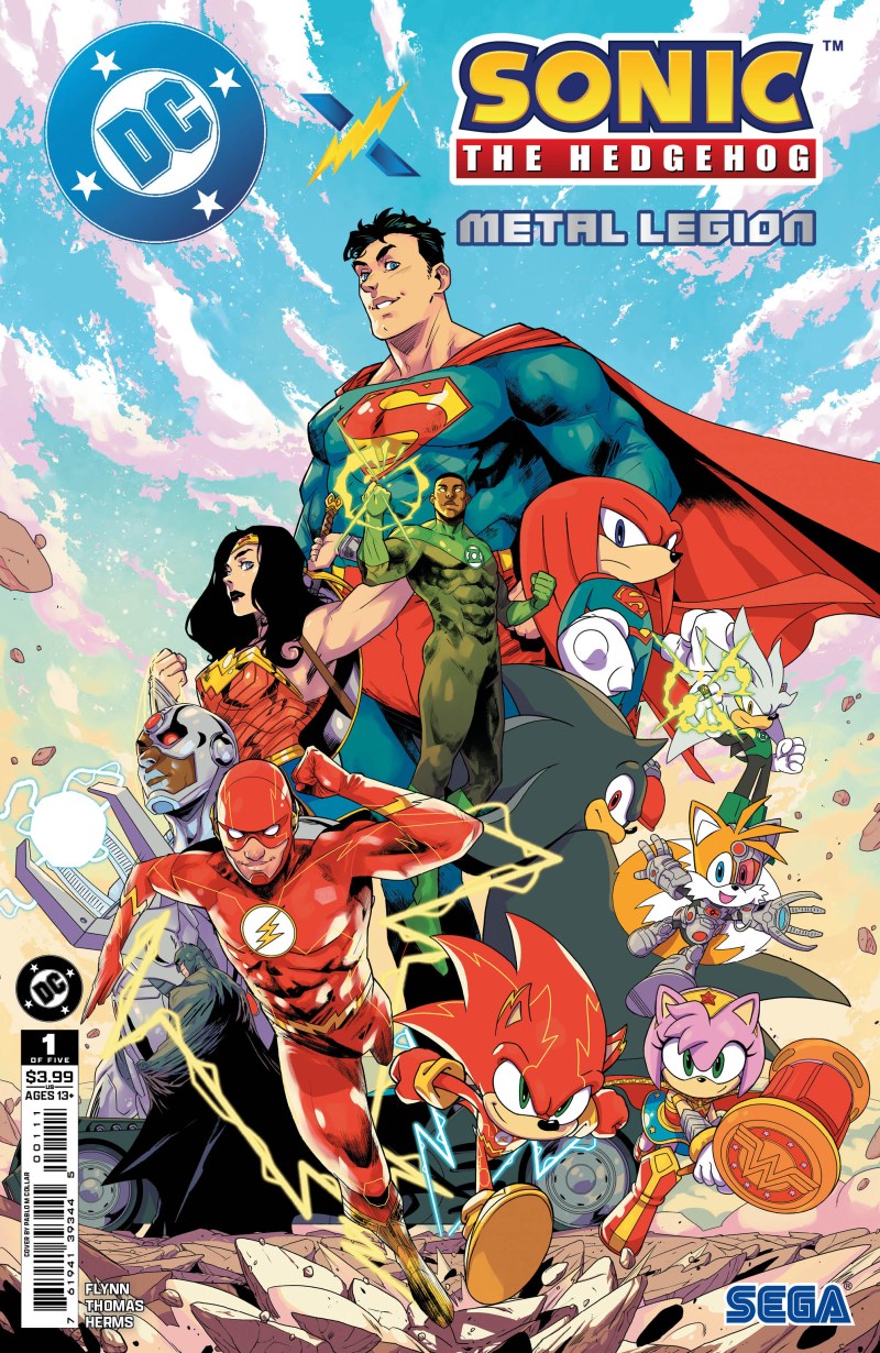DC x Sonic the Hedgehog: The Metal Legion #1 Cover A