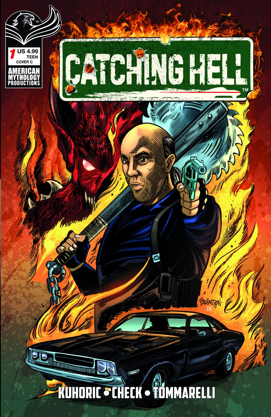 Catching Hell #1 Cover C Paul Maitland Variant