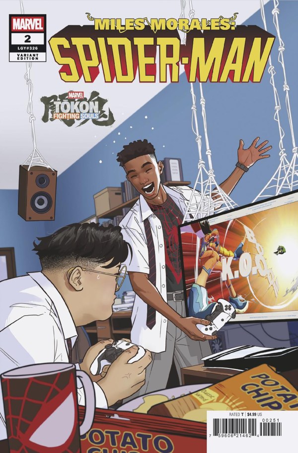 Miles Morales: Spider-Man #2 Nico Leon Tōkon: Fighting Souls Battle Variant