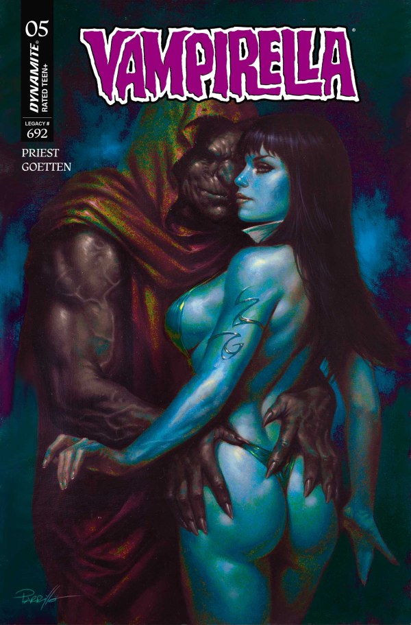 Vampirella #5 Cover M Lucio Parrillo Ultraviolet Variant