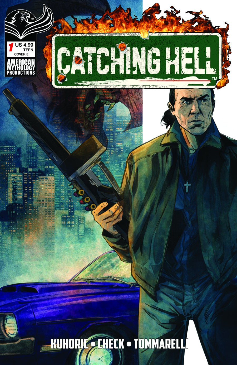 Catching Hell #1 Cover E Emanuele Tommarelli Variant