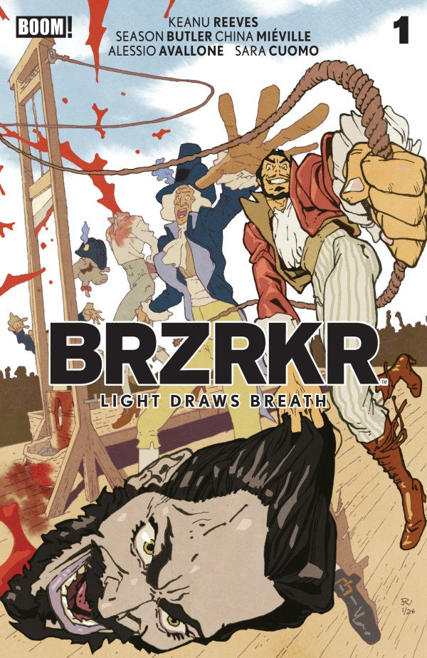 BRZRKR: Light Draws Breath #1 Cover D Ronald Wimberly Foil Virgin Variant