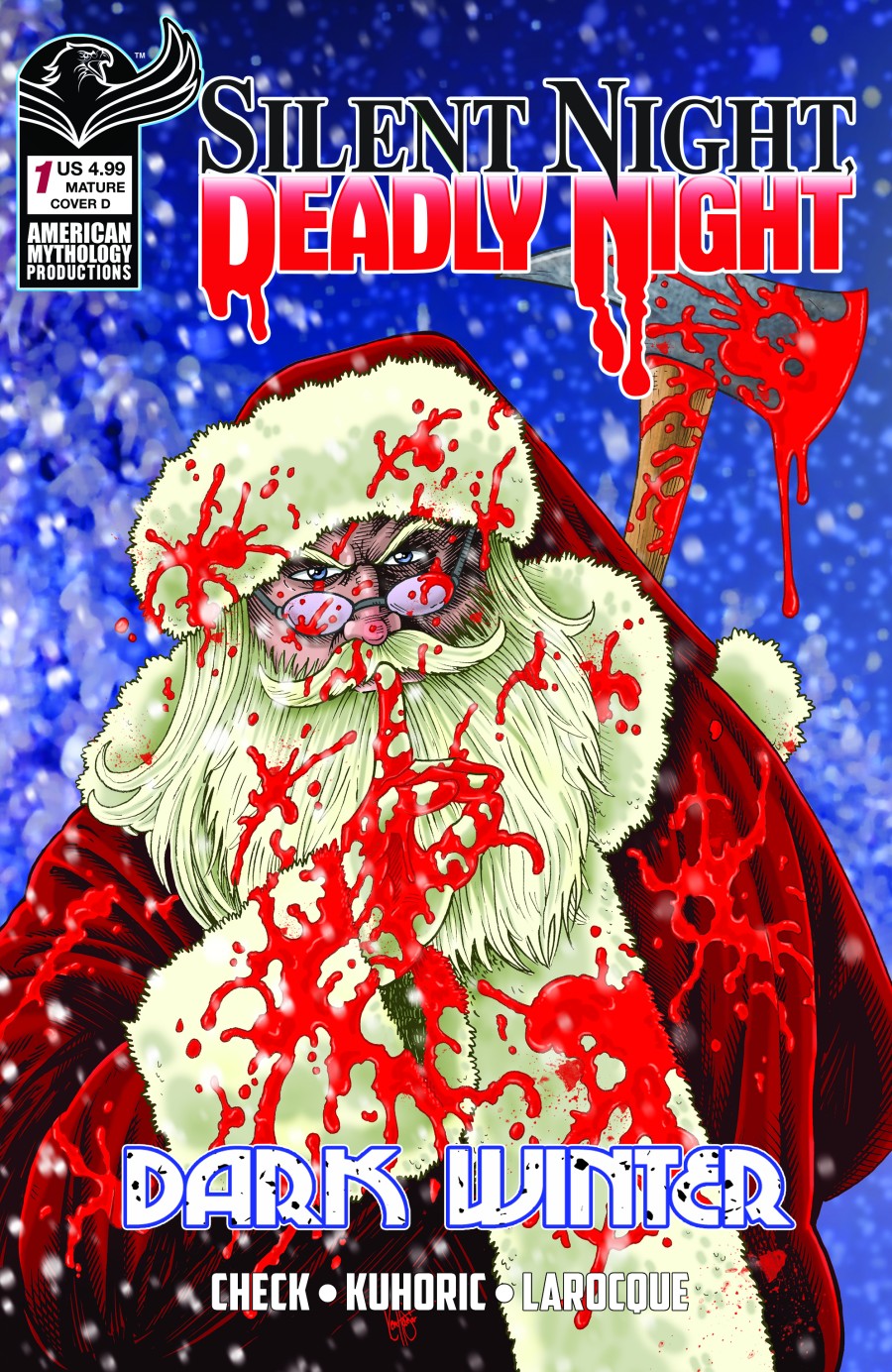 Silent Night, Deadly Night: Dark Winter #1 Cover D Ken Haeser Variant