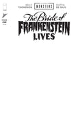 Universal Monsters: The Bride of Frankenstein Lives #1 Cover I Blank Variant