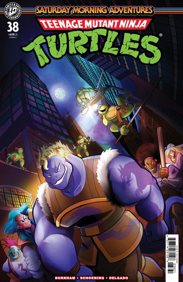 Teenage Mutant Ninja Turtles: Saturday Morning Adventures #38 Cover C Asia Simone Variant