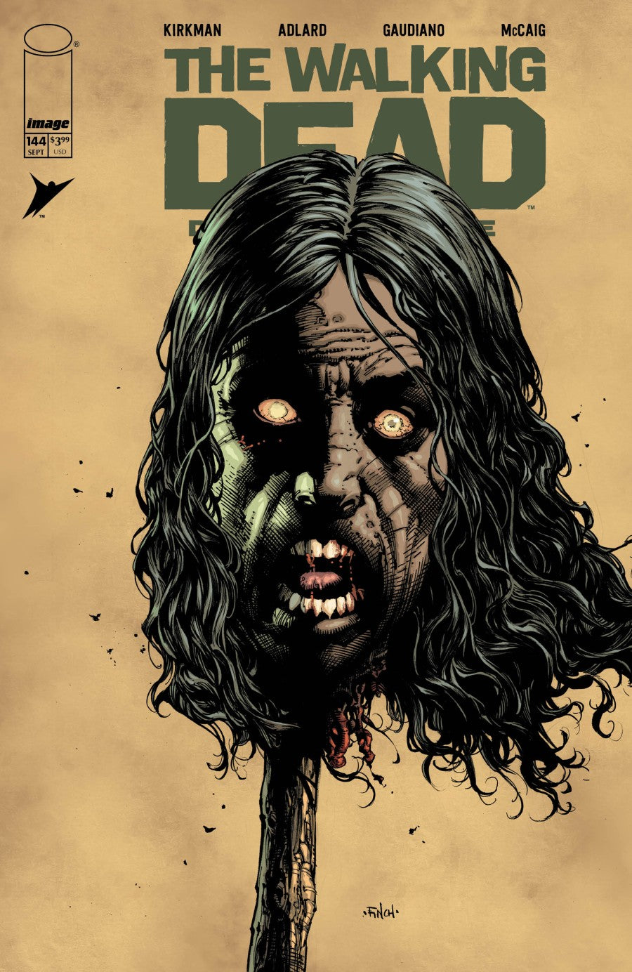 The Walking Dead Deluxe #144 Cover A