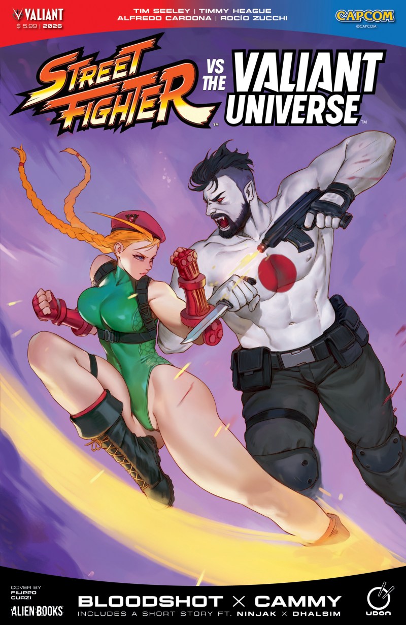 Street Fighter vs. The Valiant Universe Special Special #1 Cover A
